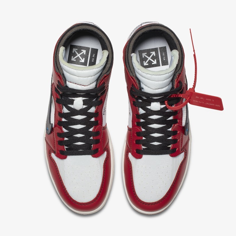 Off White x Nike Air Jordan 1 AA3834 101 Grailify